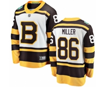 Men's Boston Bruins #86 Kevan Miller White 2019 Winter Classic Fanatics Branded Breakaway NHL Jersey