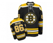 Men's Reebok Boston Bruins #86 Kevan Miller Authentic Black Home NHL Jersey