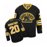 Reebok Boston Bruins #20 Joakim Nordstrom Authentic Black Third NHL Jersey