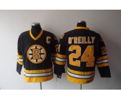 nhl boston bruins #24 o'reilly black ccm