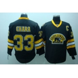 nhl boston bruins #33 chara black (3rd)