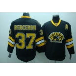 nhl boston bruins #37 bergeron black(3rd)