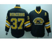 nhl boston bruins #37 bergeron black(3rd)