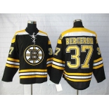 nhl boston bruins #37 bergeron black