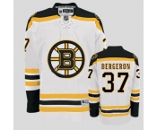 nhl boston bruins #37 bergeron white