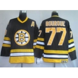 nhl boston bruins #77 bourque black ccm (A)