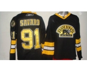 nhl boston bruins #91 savard black (3rd)