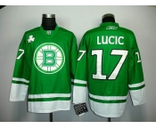 nhl jerseys boston bruins #17 lucic green