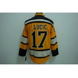 nhl jerseys boston bruins #17 lucic yellow [winter classic]