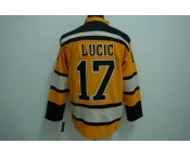 nhl jerseys boston bruins #17 lucic yellow [winter classic]