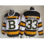 nhl jerseys boston bruins #33 chara white [m&n 75th]