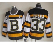 nhl jerseys boston bruins #33 chara white [m&n 75th]