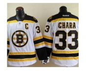 nhl jerseys boston bruins #33 chara white