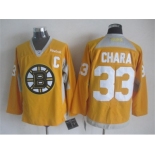 nhl jerseys boston bruins #33 chara yellow[2015 new][patch C]