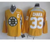 nhl jerseys boston bruins #33 chara yellow[2015 new][patch C]