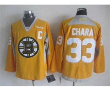 nhl jerseys boston bruins #33 chara yellow[2015 new][patch C]