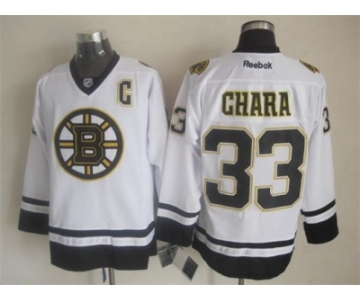 nhl jerseys boston bruins #33 zdeno chara white[new]