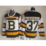 nhl jerseys boston bruins #37 berceron white [m&n 75th]