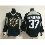 nhl jerseys boston bruins #37 bergeron black [2015 new]