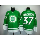 nhl jerseys boston bruins #37 bergeron green