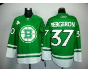 nhl jerseys boston bruins #37 bergeron green