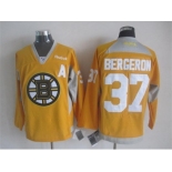 nhl jerseys boston bruins #37 bergeron yellow[2015 new][patch A]