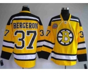 nhl jerseys boston bruins #37 bergeron yellow[winter classic]