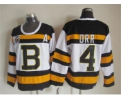 nhl jerseys boston bruins #4 bobby orr white [m&n 75th]