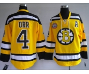 nhl jerseys boston bruins #4 bobby orr yellow[winter classic ]