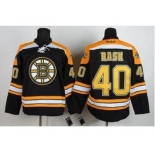 nhl jerseys boston bruins #40 rask black