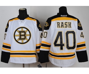 nhl jerseys boston bruins #40 rask white