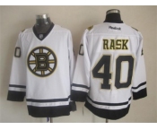 nhl jerseys boston bruins #40 tuukka rask white [new]