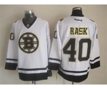 nhl jerseys boston bruins #40 tuukka rask white [new]