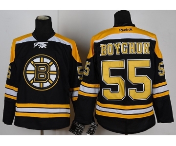 nhl jerseys boston bruins #55 boychuk black