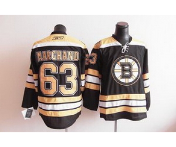 nhl jerseys boston bruins #63 marchand black