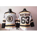 nhl jerseys boston bruins #63 marchand white