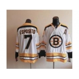 nhl jerseys boston bruins #7 esposito white