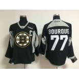 nhl jerseys boston bruins #77 bourque black [2015 new]