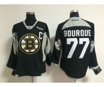 nhl jerseys boston bruins #77 bourque black [2015 new]