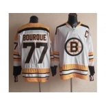 nhl jerseys boston bruins #77 bourque white