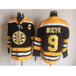 nhl jerseys boston bruins #9 bucyk black[m&n][patch C]