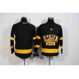 nhl jerseys boston bruins blank black[new]