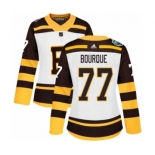 Women's Adidas Boston Bruins #77 Ray Bourque Authentic White 2019 Winter Classic NHL Jersey