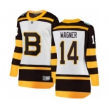 Women's Boston Bruins #14 Chris Wagner White 2019 Winter Classic Fanatics Branded Breakaway NHL Jersey