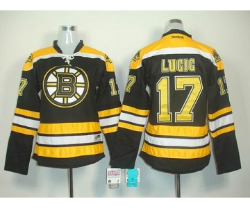 women nhl jerseys boston bruins #17 lucic black