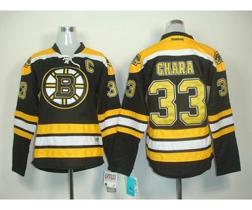 women nhl jerseys boston bruins #33 chara black