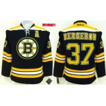 women nhl jerseys boston bruins #37 bergeron black