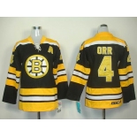 women nhl jerseys boston bruins #4 bobby orr black