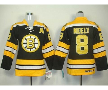 women nhl jerseys boston bruins #8 neely black