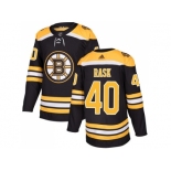 Youth Adidas Boston Bruins #40 Tuukka Rask Black Home Authentic Stitched NHL Jersey